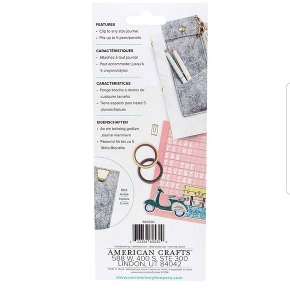 Snap Pocket pouch - Picture 2 of 4